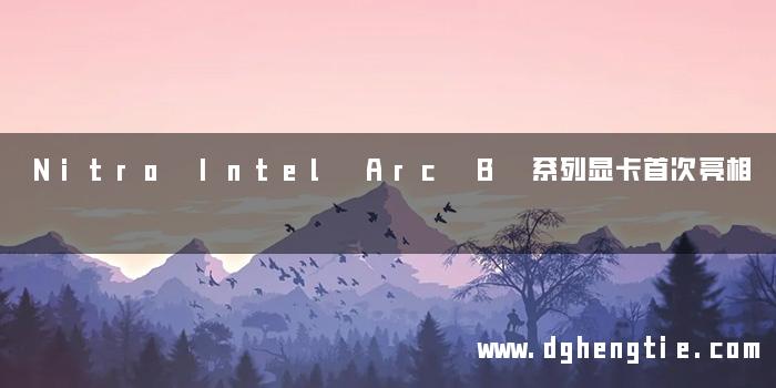 Nitro Intel Arc B 系列显卡首次亮相